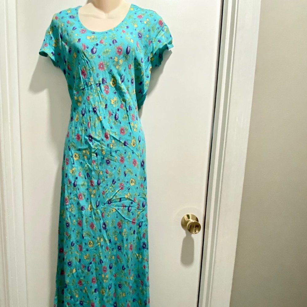 (4) Vintage Hanna Andersson Beach Fairy Maxi Dress Cottagecore Boho Prai…